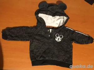 Mickey Maus Kaputzen-Pullover Größe 62