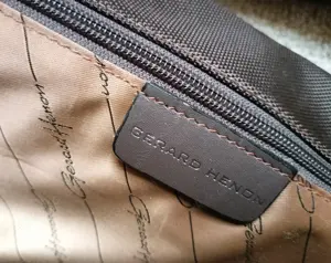 Praktisch, strapazierfähig + haltbar: Gerard Henon Aktentasche Lehrertasche braun Bild 4