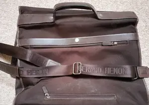 Praktisch, strapazierfähig + haltbar: Gerard Henon Aktentasche Lehrertasche braun Bild 8