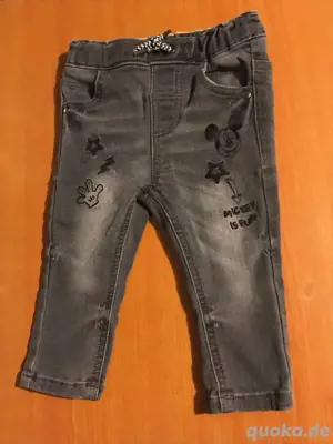 Mickey Maus Schlupf-Jeans Größe 74