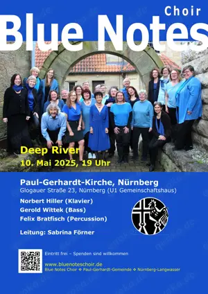 Gospelkonzert "Deep River" des Blue Notes Choir's
