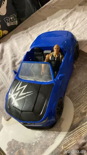 WWE Auto mit the Rock