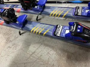 Fischer Ski 1,80m mit Stöcke 1,20m