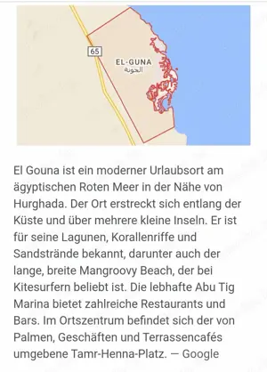  Ägypten El Guna Feriendomizil, Altersruhesitz, Auswandern oder Geldanlage