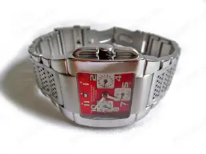 Rote Armbanduhr von Tommy Hilfiger Bild 2