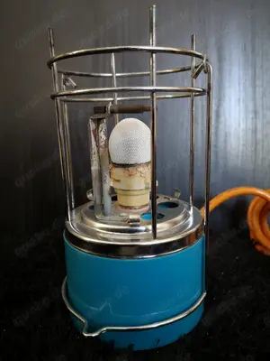 CampinGaz ND Plane Air Vintage Gaslampe Suprax Glas und Zünder  Bild 5