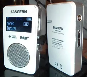 Sangean DPR-34 weiß gebraucht