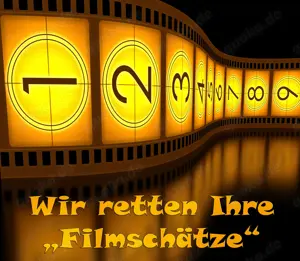 VHS SVHS Hi 8 Video 8 MiniDV Videofilme +Schmalfilme Überspielen Digitalisieren Digitalisierung