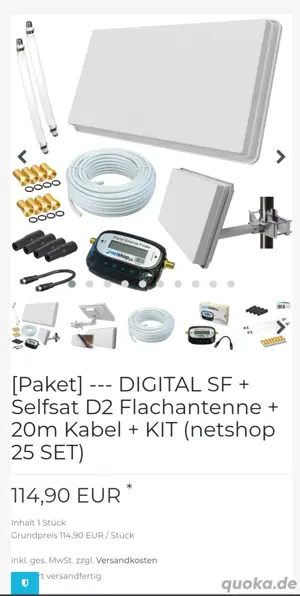 Dig.Sat Anlage NEU