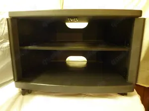 TV-Rack, eleganter Fernsehunterschrank anthrazitfarben