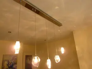 Küchen- oder Wohnzimmerleuchte (Diamantenform) Bild 2