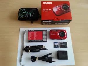 CASIO EXILIM EX-Z32 rot neuw.+OVP+viele extras+Rechnung Bild 7