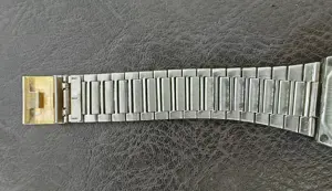 Edelstahl   Metall Armband für Lucien Piccard Dufonte Herrenuhr, Ersatzglieder 