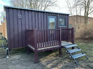 Bauwagen, Tiny House, Gartenhaus, Spielhütte, Waldkindergarten Bild 6