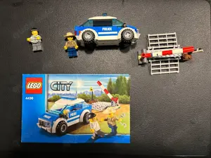 Lego City 4436 Streifenwagen vollständig