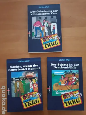 3 x TKKG Bücher 