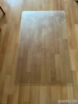 Bodenschutzmatte transparent 0,75mx1,20m
