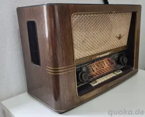 Röhrenradio| Röhrenempfänger| Antik Radio| Sammlerstück|NordMende Bild 5