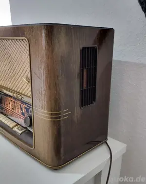 Röhrenradio| Röhrenempfänger| Antik Radio| Sammlerstück|NordMende Bild 8