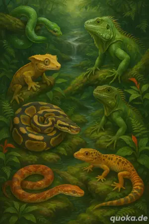 Ich nehme reptilien auf