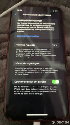 Apple Iphone 11 Rot 64 GB