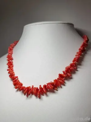 Antike Korallenkette | Alter Schmuck | Korallen Kette