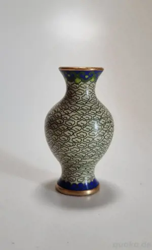 Cloisonné Emaille Vase  | Sammlerstück | Nachlass | Asiatika Bild 4