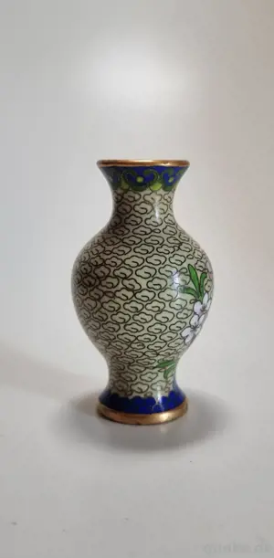 Cloisonné Emaille Vase  | Sammlerstück | Nachlass | Asiatika Bild 6