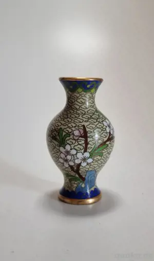 Cloisonné Emaille Vase  | Sammlerstück | Nachlass | Asiatika Bild 5