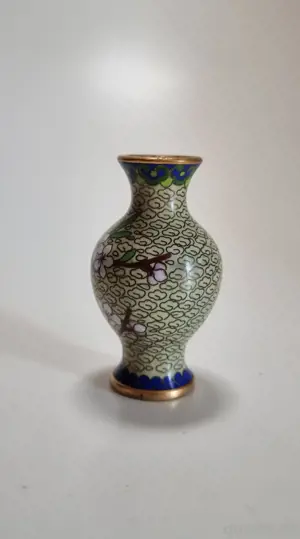Cloisonné Emaille Vase  | Sammlerstück | Nachlass | Asiatika Bild 7