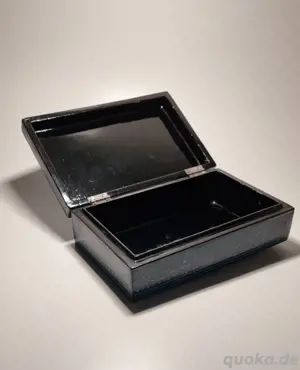 Lackschatulle | Lackbox | Antik | Nachlass | Sammlerstück Bild 7