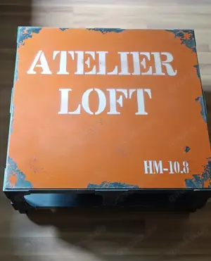 Couchtisch Tisch auf Rollen Industrial Wohnzimmer