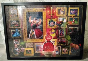 Ravensburger Villainous Disney Puzzle 1000 Bilderrahmen 70x50 cm Kunststoff Holz schwarz Bild 5