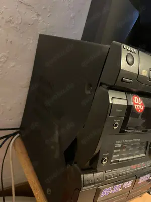 Sony Stereoanlage mit Kassettendeck