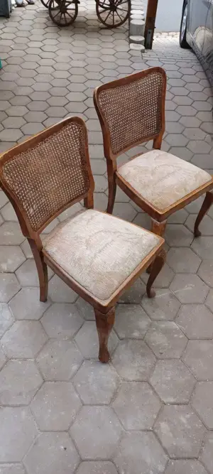 Alte antike Stühle, Biedermeier?
