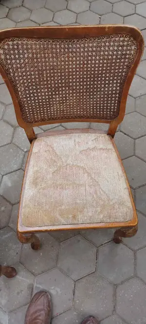Alte antike Stühle, Biedermeier? Bild 3