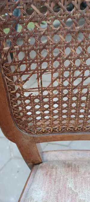Alte antike Stühle, Biedermeier? Bild 4