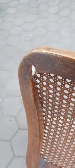 Alte antike Stühle, Biedermeier? Bild 6