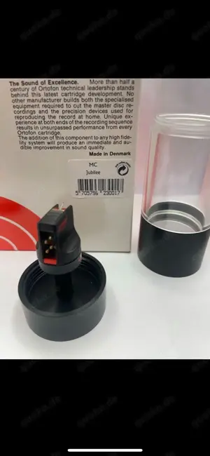 Ortofon Jubilee Tonabnehmer High End System Incl Bedienungsanleitung OVP