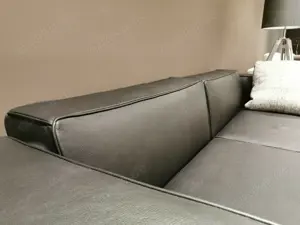 Cassina Reef Sofa Leder Schwarz Ausstellungsstück! Bild 5