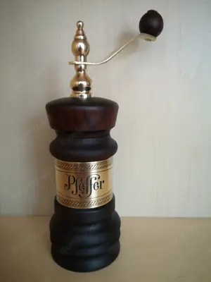 [Restauriert] Edle Zassenhaus Pfeffermühle 20x6 cm groß