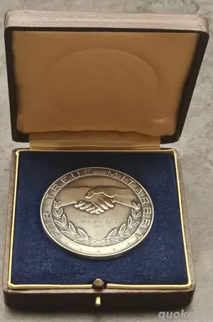 Personalisierte GEDENKMEDAILLE "Kammer der gewerbl. Wirtschaft für Niederösterreich" in Schmuckschat Bild 3