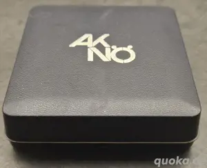 GEDENKMEDAILLE "AK-25 Jahre im Dienste der Volkswirtschaft" mit Schmuckschatulle u. Anstecknadel Bild 3