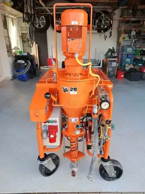 Pft, Putzmaschine, G4,Putzmeister. Verputzmaschine