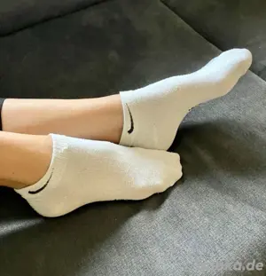 Getragene socken und slips 