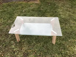 Glastisch Wohnzimmertisch Couchtisch 