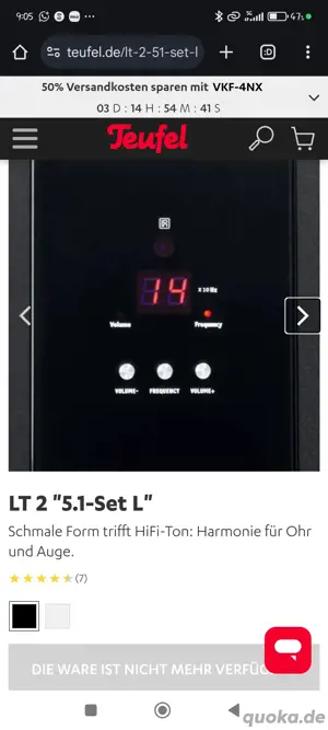 Teufel LT 2200 sw
