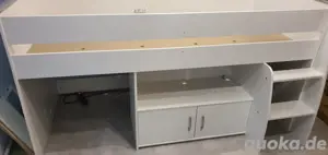 kinderhochbett mit Schreibtisch 