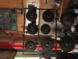 Tai Gongs mit Ständer