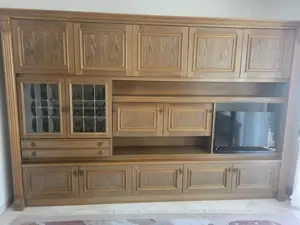Schrankwand Holz 